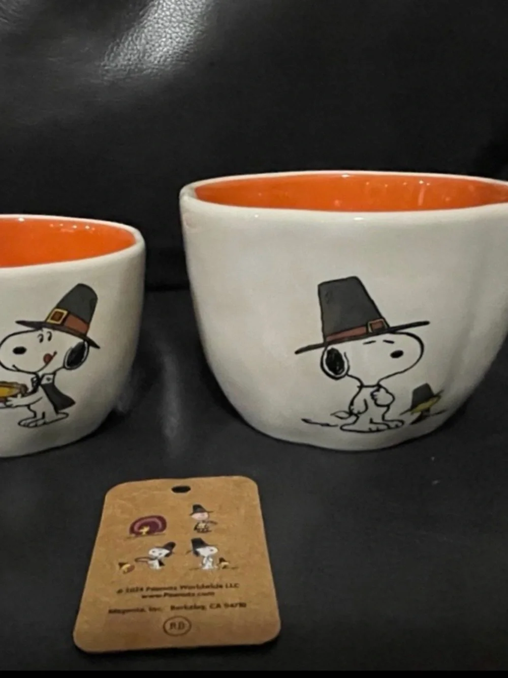 Rae Dunn Peanuts Thanksgiving Measuring Cups Snoopy Thanksgiving Measuring Cups